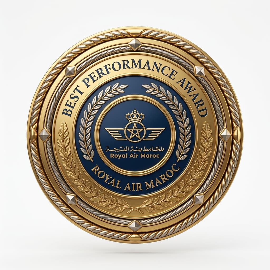 Royal Air Maroc Best Seller Award